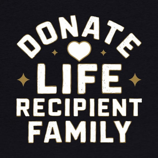 Donate Life Recipient Family by Vector Design Mart